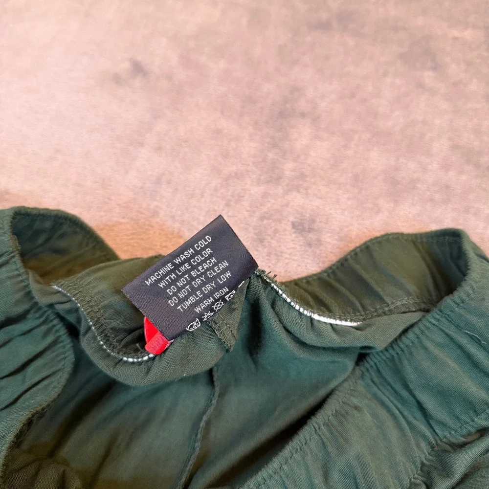 Galaxy by Harvic Lounge Pants Mens Extra Large Green Elastic Waist Pockets - Picture 5 of 10